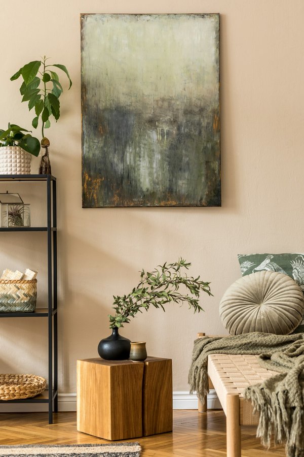 Décoration élégante : peinture orientale à prix réduit