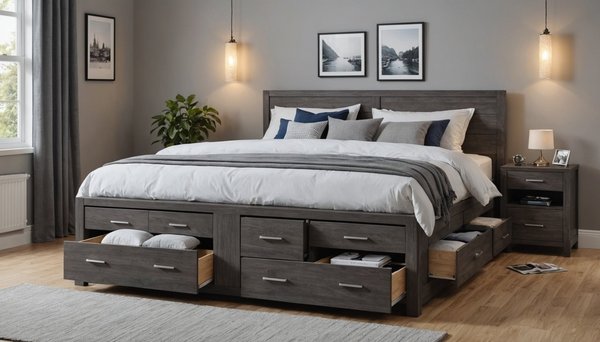 Lit avec coffre : confort et solution de rangement astucieuse